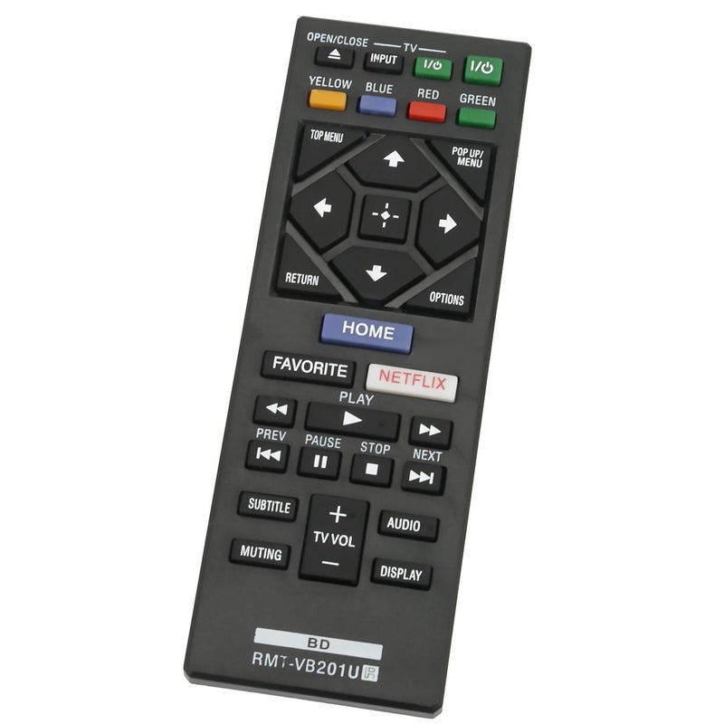 Beyution New RMT-VB201U Remote Control fit for Sony Blu-ray Discâ„¢ /DVD Player BD-BX370 BDP-3700 BDP-BX370 BDP-S1700 BDP-S1700ES BDP-S3700 BDP-S6700 UBP-X700 149312311 BDBX370 BDP3700 BDPBX370 (RMTVB201U) - Image 2